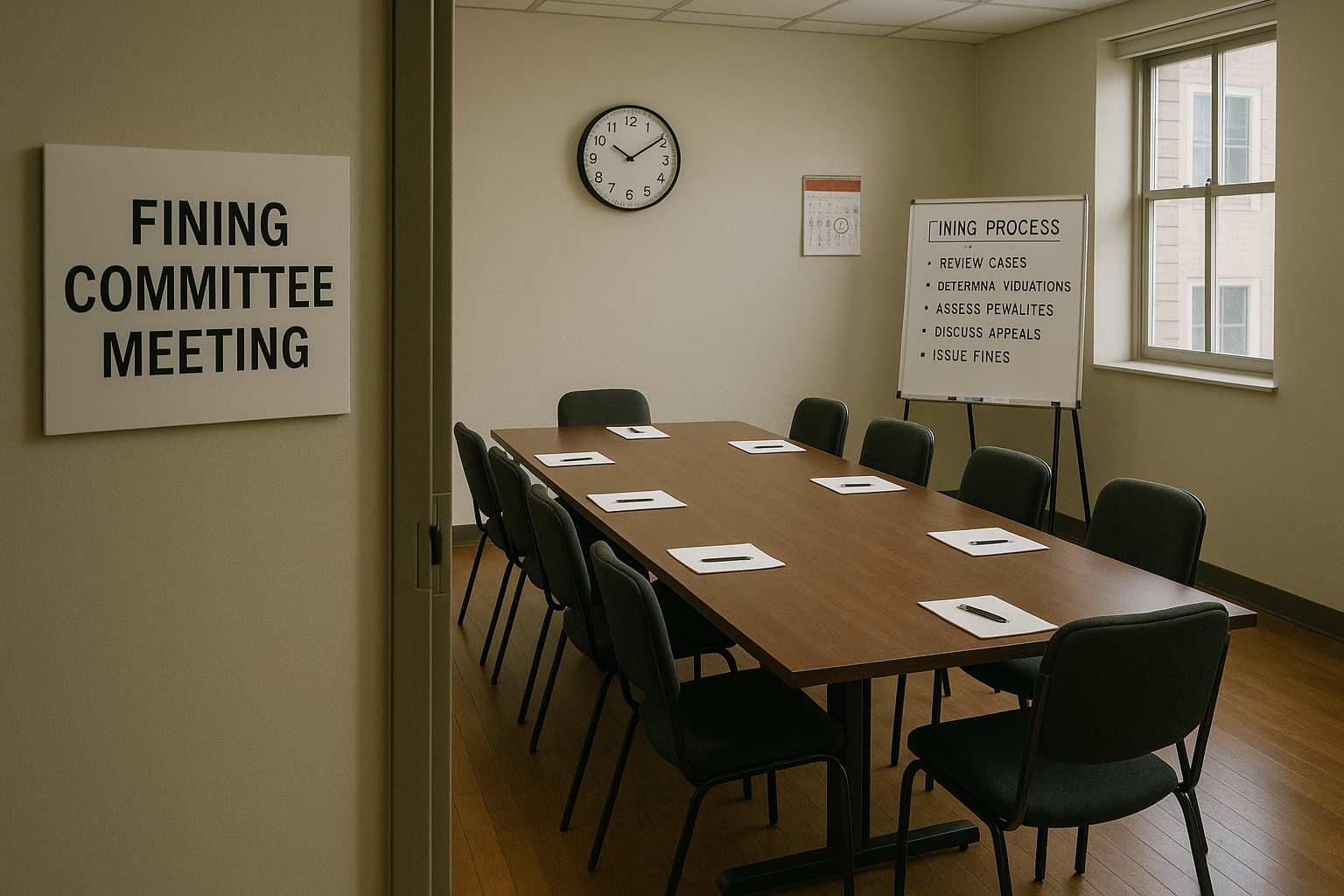 What is that Word Wednesdays – Fining Committee