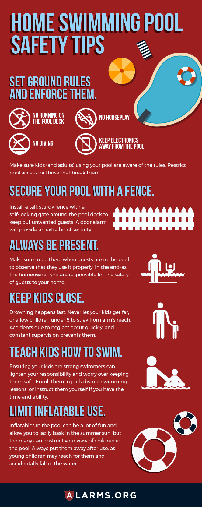 Infographic: Home Swimming Pool Safety