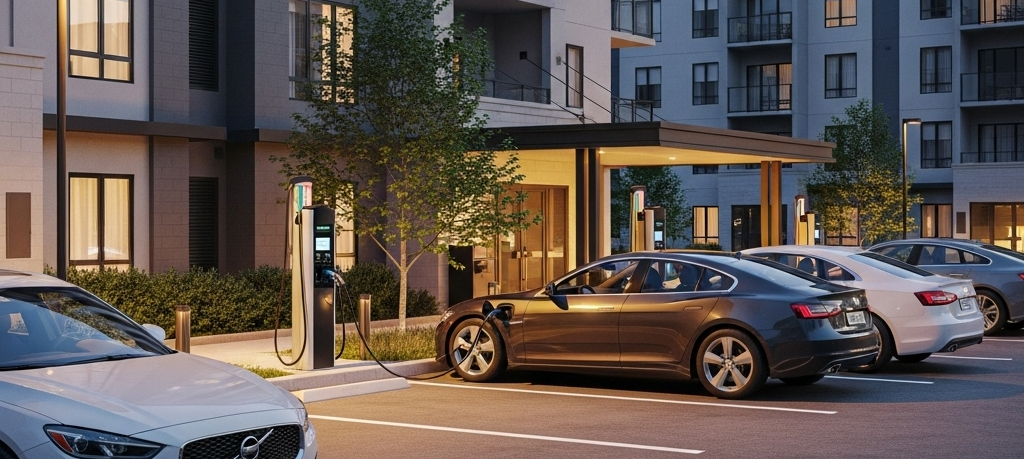 Luxury Eco Condos With Electric Vehicle Charging preview